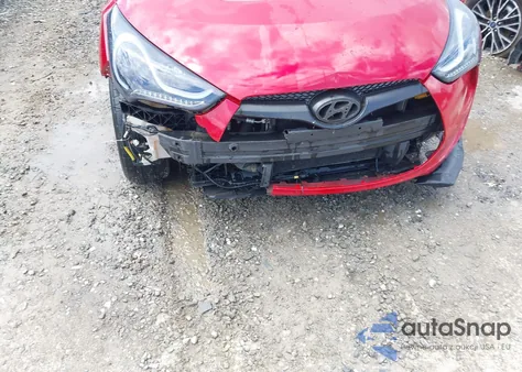 2017 Hyundai Veloster из США, поврежденный, VIN KMHTC6AD3HU307641